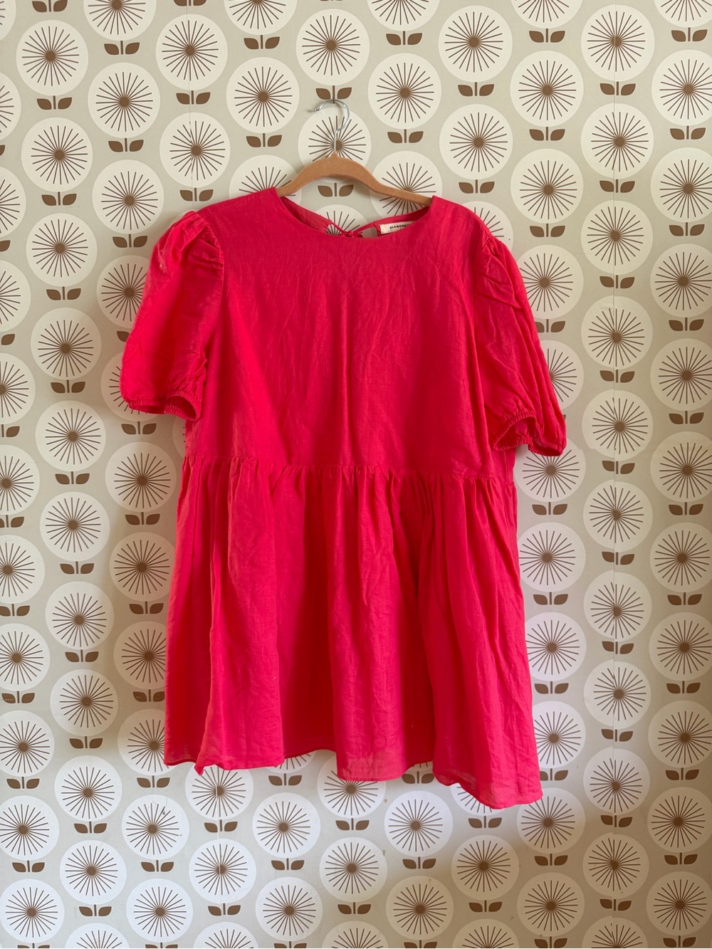 Hot Pink Babydoll dress